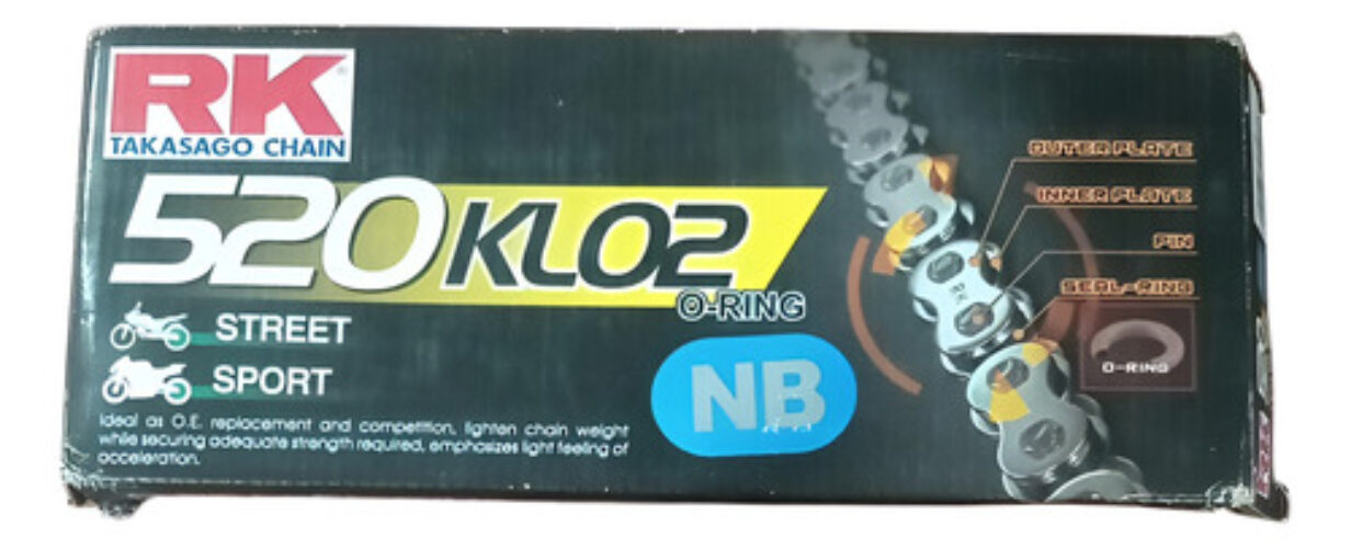 Cadena Rk 520so (klo2) 520 X 120 O-ring Azul