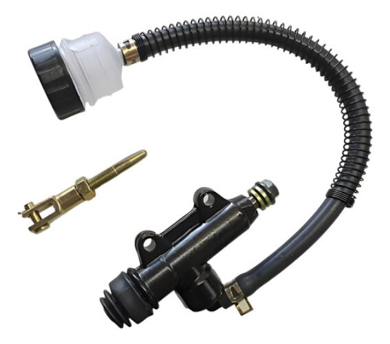 Bomba De Freno Trasera Bajaj Rouser Ns 200 / 160/ Fz 16 Negro