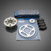 Kit Transmisi&oacute;n Motos 110 Completo Premium Gris