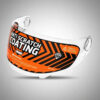 Visor Casco Hawk Rebatible Rs5 Rs11 Transparente Trasparente