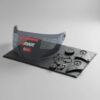 Visor + Kit Mecanismo Casco Hawk Rs5 Vector Rebatible Fume