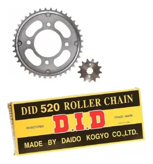 Kit Transmision Honda Cb 250 New Twister Cadena Did Japon Negro