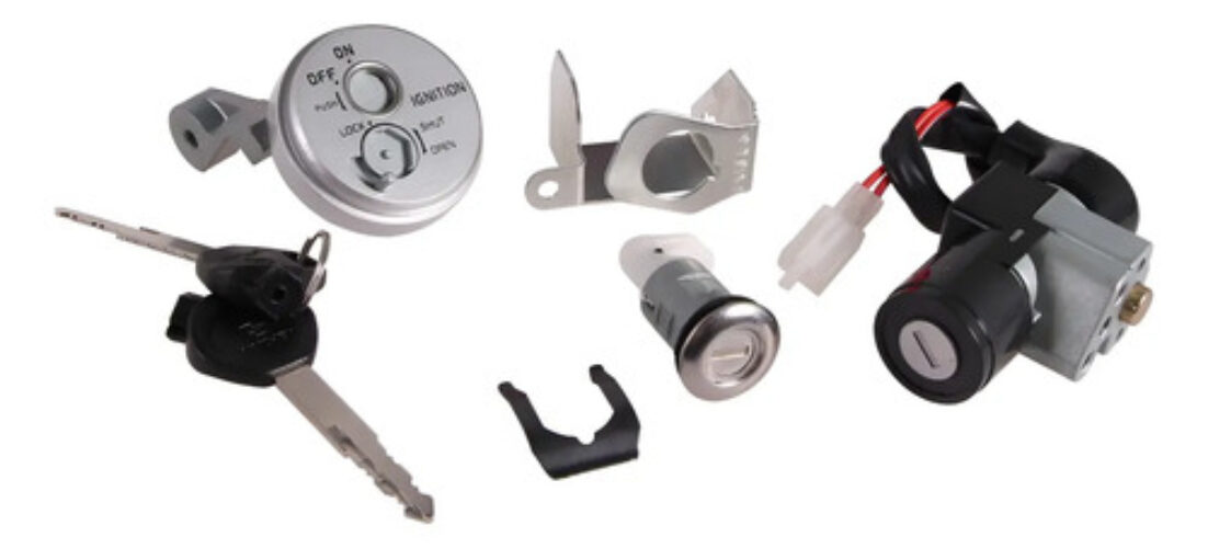 Kit Llave Contacto + Tapa Tanque Biz 125 Revolution 125