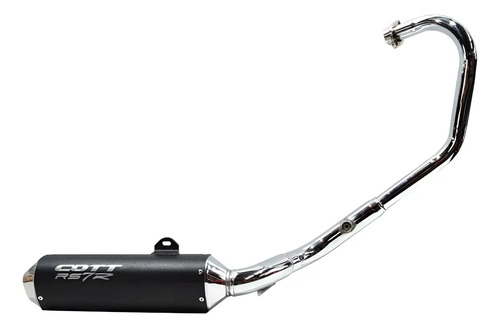Escape Cott Bajaj Rouser Ns 200 Aluminio Cuotas