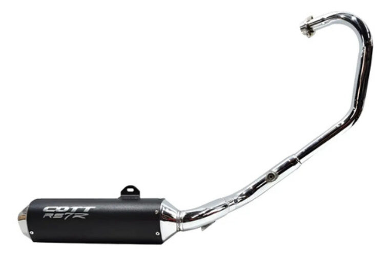 Escape Cott Bajaj Rouser Ns 200 Aluminio