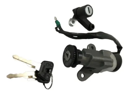 Kit Llave Contacto Cerradura Asiento Yamaha Crypton New