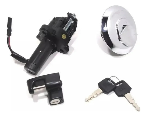 Kit Llaves + Tapa Tanque Honda Falcon Nx 400 Set