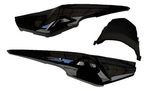 Colin Honda Titan New 150 Negro Cachas Traseras Negro