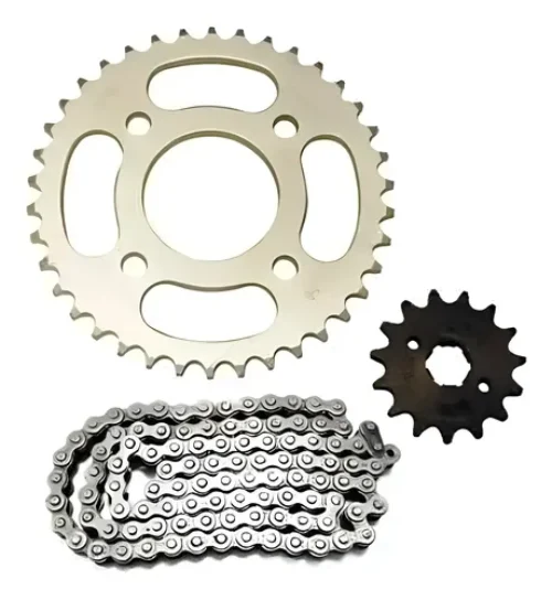 Kit Transmision Zanella Sapucai 150 Completo 15/38 C/cadena Gris