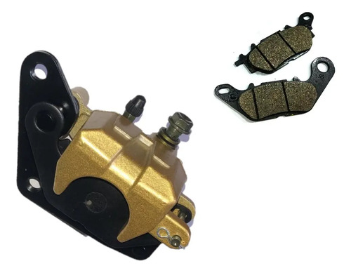 Caliper Yamaha Ybr 125 Full Ed Factor + Pastillas Cuotas