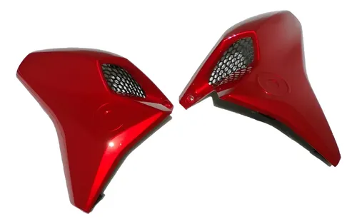 Cachas De Tanque Yamaha Fz2.0 Fi Deflectores Juego Rojo