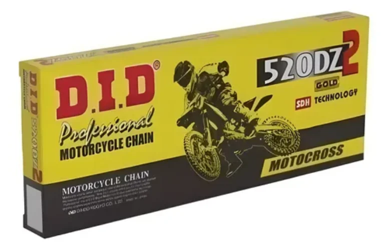 Cadena Did Japon 520 X 120 Dz2 Rj Dorada Cross Cuotas Dorado