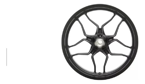 Llanta Delantera Bajaj Ns 160 Aleacion Negra Original Negro