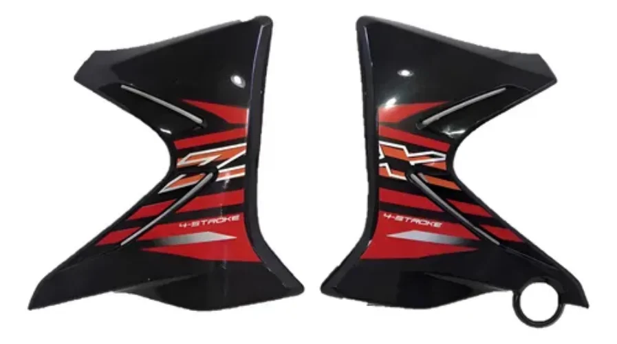 Cachas De Tanque Yamaha Xtz 125 Juego Negro Negro