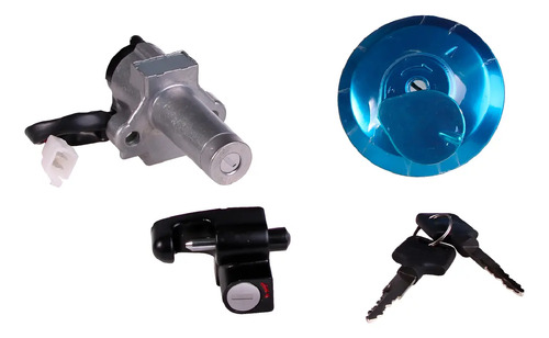 Kit Llave Contacto + Tapa De Tanque Honda Xr 150