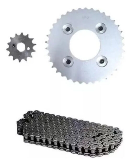 Kit Transmision Honda Wave 110s 37/14 Completo Plateado