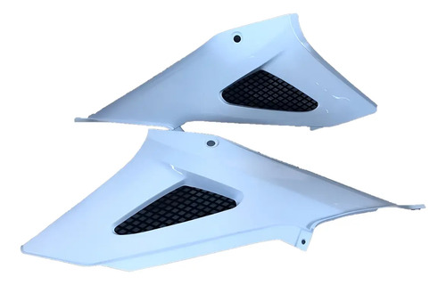 Juego De Cachas Laterales Twister Cbx 250 Negro Blanco Gris Blanco