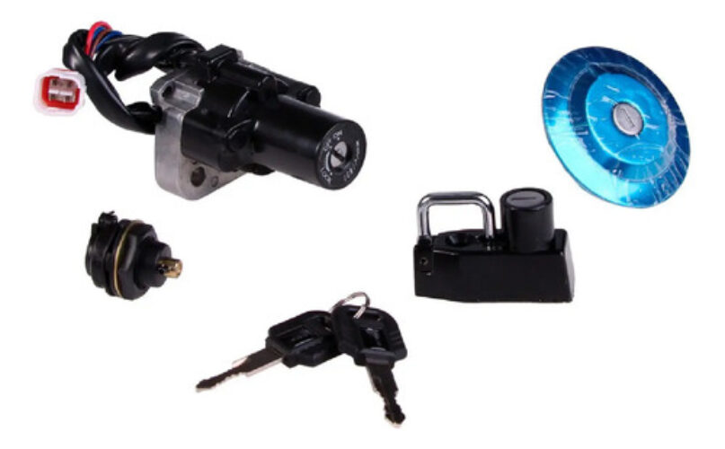 Kit Llave Contacto Tapa De Tanque Xtz 250 Tipo Original