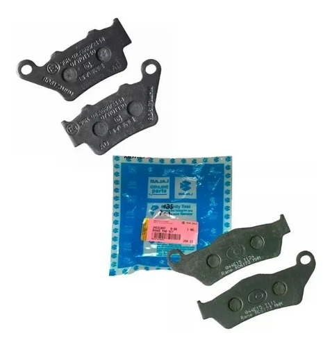 Pastillas Ns 200 Delanteras Y Traseras Juego Original Bajaj Envio Gratis