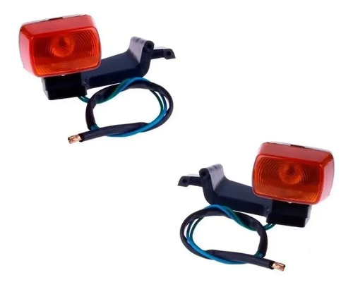 Kit Faros Giros Honda Tornado Skua 150 Traseros + Soportes Izquierdo/derecho