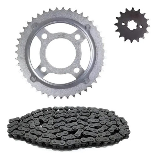 Kit Transmision Brava Altino 150 Altino 180 Completo Negro