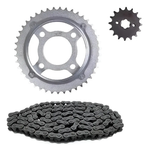 Kit Transmision Brava Altino 150 Altino 180 Completo Negro