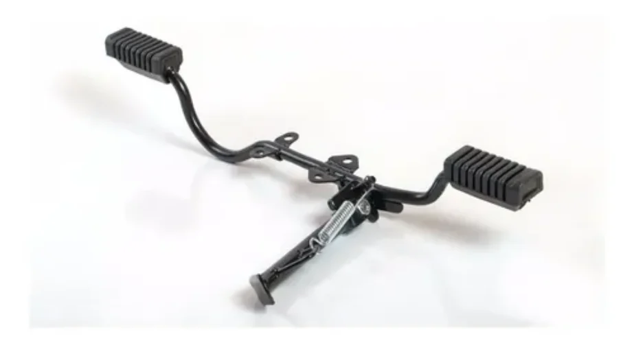 Caño Posapie Yamaha Ybr 125 Completo Negro