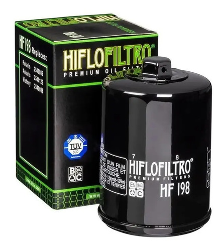 Filtro De Aceite Hiflo Hf198 Polaris Rzr
