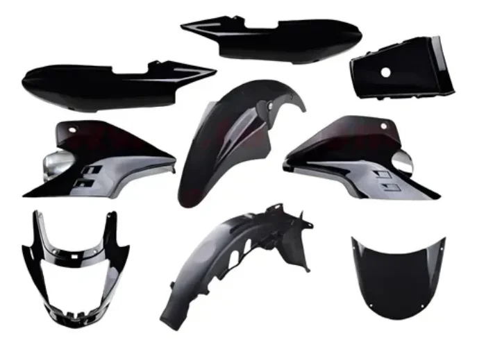 Kit Plasticos Honda Storm 125 Completo Negro