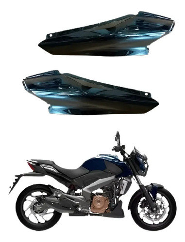 Colin Bajaj Dominar 400 1.0 Negro Cachas Traseras Original Negro
