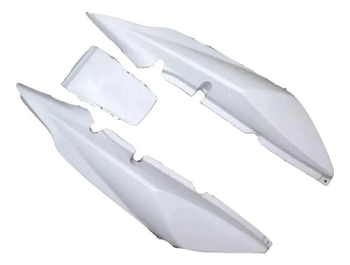 Colin Completo Honda Cbx 250 Twister Cachas Traseras Blanco Blanco