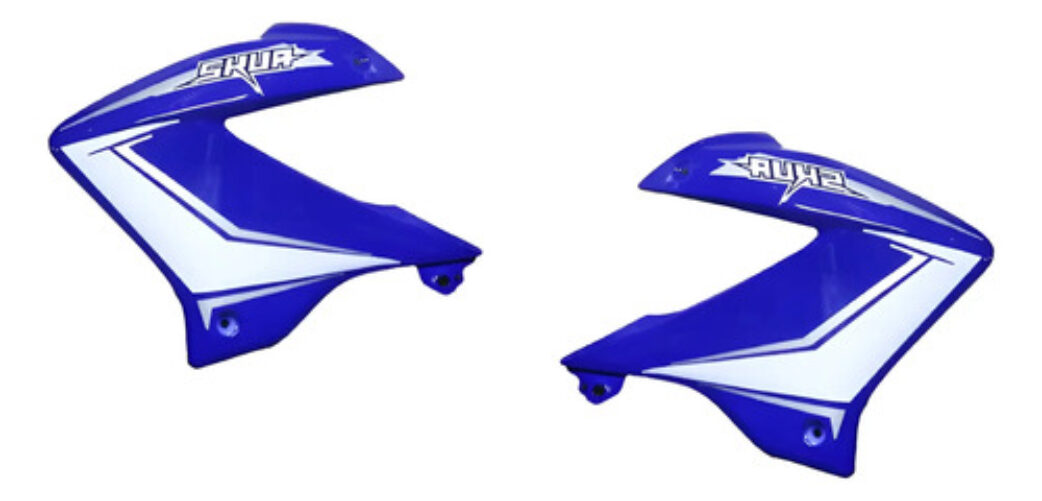 Cachas Tanque Motomel Skua 150 V6 Deflectores Juego Azul