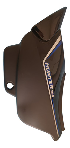 Cacha Izquierda Negra Azul Corven Hunter 150 R2 Negro