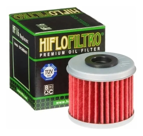 Filtro De Aceite Hiflo Hf 116 Honda Crf 150 250 450