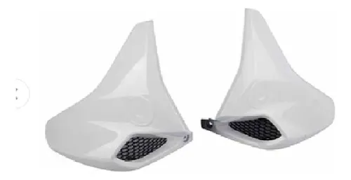 Cachas De Tanque Yamaha Fz2.0 Fi Deflectores Juego Blanco