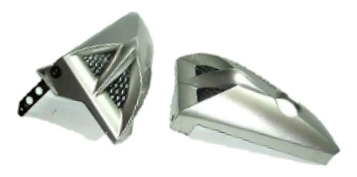 Cachas De Tanque Yamaha Ybr 125 Chino Tomas De Aire Juego Gris