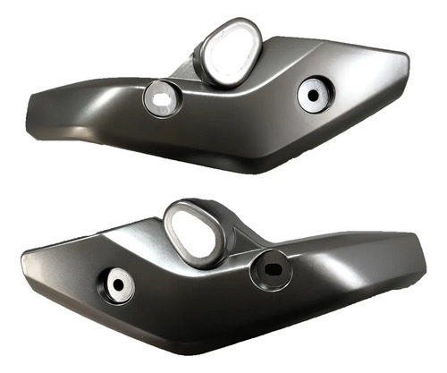 Carcaza Lateral Optica Yamaha Fz16 Gris X Juego Gris