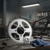 Kit Transmisi&oacute;n  Choho Ax 100 14t/42t Con Cadena Plateado