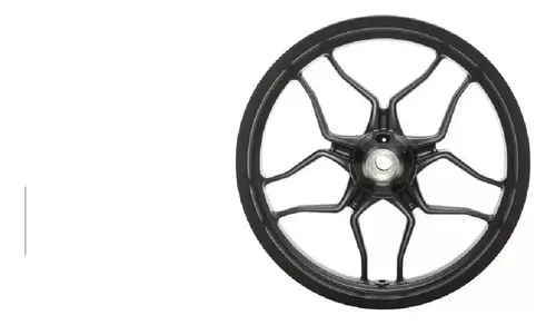 Llanta Delantera Bajaj Ns 160 Aleacion Negra Negro