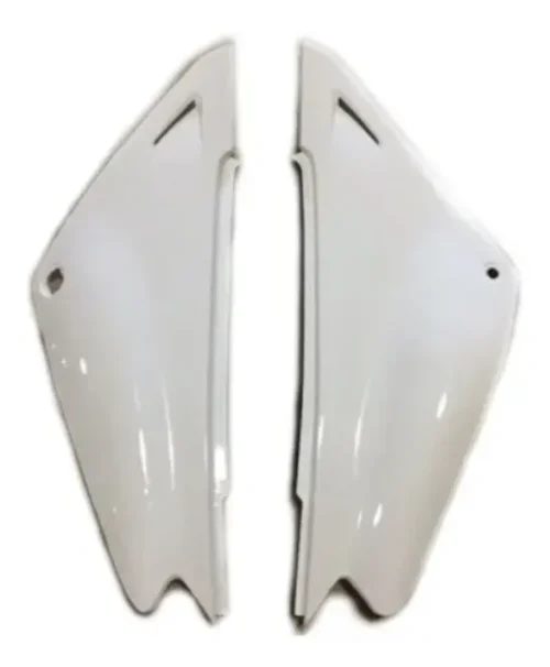 Cachas Bajo Asiento Yamaha Xtz125 Blanco Juego Blanco