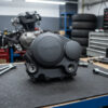 Tapa De Motor Derecha  Zanella Rx 150 Original Negro