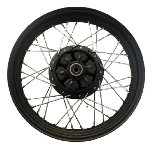 Llanta Trasera Corven Touring 250 Original Freno A Disco Negro