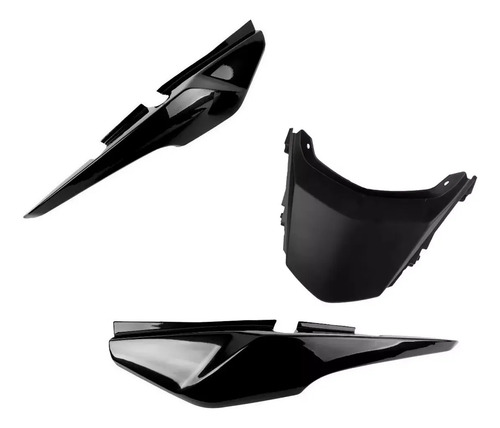 Colin Honda New Titan 150 Negro Cachas Traseras Cuotas Negro