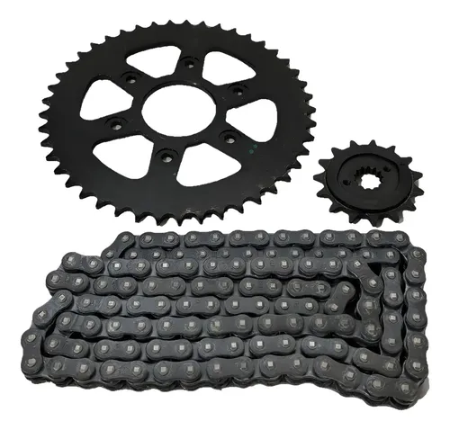 Kit Transmision Bajaj Dominar 400 Completa (45/15) Original Negro