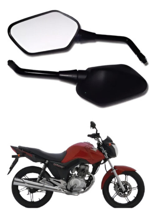 Espejos New Titan Varias Motos Rosca Derecha 10 Mm