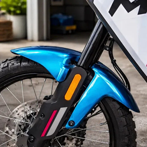 Guardabarro Bajo Cf Moto 450 Mt Original Para Ruta Delantero