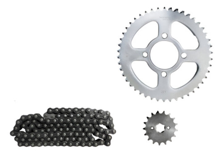 Kit Transmision 17/46 Zr 150/ Triax 150 Para Porta Corona Gris