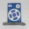 Kit Transmisi&oacute;n Mondial Td150 Original  Cadena /seguer Gris